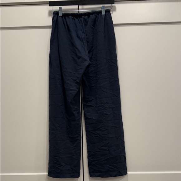 Brandy Melville sweatpants high rise  Navy Blue Drawstring Pants - Picture 5 of 6